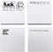 Funny Sticky Note What The F*ck Notepad, Oh, for Fuck's Sake Novelty Notepads, 100pcs Funny Stickers (4 Pcs)