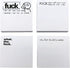 Funny Sticky Note What The F*ck Notepad, Oh, for Fuck's Sake Novelty Notepads, 100pcs Funny Stickers (4 Pcs)