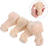 4pcs NUOBESTY Solid Wood Furniture Legs Wood Legs for Furniture Decorative Carved Wooden for Tv Stand Couch Dresser