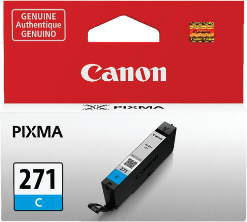 Canon CLI-271 Cyan Ink Tank - Compatible with MG6820, MG6821, MG6822, MG5720, MG5721, MG5722