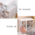 Stackable Desk Drawer Organizer, Large 3 Drawers Plastic White Organizers for Home, School, Office