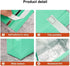 Generic 50 Pack Food(Blue,28x12x10cm) Insulated Take Away Bags Reusable Grocery Bag Thermal Insulation Food Bags
