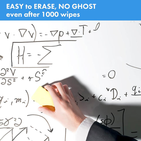 HAMIGAR Whiteboard Sticker for Wall – 35.4" x 78.7" Large Peel and Stick Whiteboard Wallpaper, Dry Erase Contact Paper