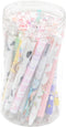 YIKANGHENG 30 Pcs Fine Point Cute Pens, 0.5mm Black Ink Kawaii Gel Pens with Pen Holder for Office Study Gift