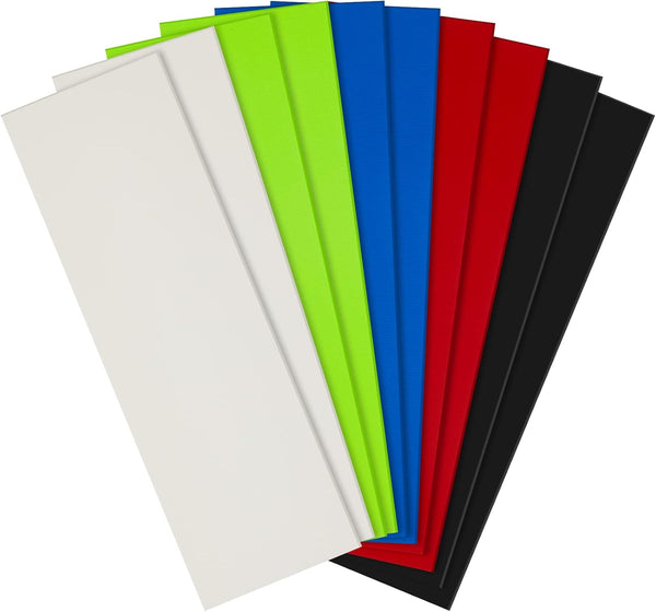 Tinlade 10 Pcs G10 Spacer Sheets, Knife Handle Material Liners for Knife Scales Slabs Making Supplies, 5 Colors