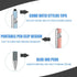 Yaure Joy 50 2 1 2 1 Pcs Blue Inkling Ballpoint Pen with Stylus in Ballpoint Pen for Touch Screens, in Thank You Pen