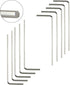 20 Pcs Mini Allen Key Hex Wrench Set, 1.5mm(1/16") Hex Key Wrench Set L Wrench