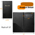 12 Pack Lyellfe Restaurant Check Presenters, Guest Check Card Holder, PVC Leather Check Presenters for Servers, Black
