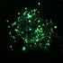 Taoushuleng 40ft 100 8 Solar String Lights Outdoor, Blackish Green Wire, LED with Lighting Modes