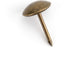 Kingrol 500 Count Upholstery Nails Pins, Antique Brass Finish, 7/16"/11mm Furniture Tacks