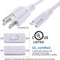 TRLIFE T5 T8 6FT T5 T8 (4 Pack) Power Cord, Long LED Light Cord with On/Off Switch, LED Wire Connector Power Cord