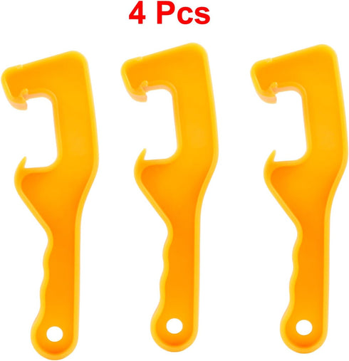 4pcs Paint Can Lid Opener, 5 Gallon Bucket Opener, Plastic Bucket Pail Paint Barrel Lid Can Opener