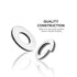 NEIKO 50400A Stainless Steel Lock and Flat Washer Assortment - 350 Piece Set, 12 Different Sizes in Spring Lock and