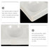 ULTECHNOVO 5 Pcs Ceramic Reaction Plate - Laboratory Tools Chemistry Lab Spot Plate, Depressions Spot Plate, Teaching