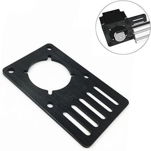 Zerone 3D Printer Mount Plate, 23 Stepper Motor CNC Mounting Plate for Motor Fixed 3D Printer Accessories