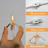 C7 2 C7 Bulb E12 KGC Accessory Cord with Led Light Candelabra-Base Socket, White Cord with On/Off Switch Plugs