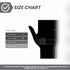 Black Shamrock Latex Gloves - Size Large, Durable Examination Gloves