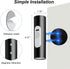 Set 2, 3 Dimmable, Battery Operated Wall Sconce of Magnetic Stick on Wall Lights Rechargeable Motion Sensor Night