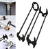 Basin Wrench Set, 2 PCS, 7 Sizes Universal Under Sink Plumbers Multifunctional Carbon Steel Faucet for Kitchen Bathroom