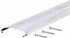 M-D Building Products 79996 Silver Aluminum Commercial Dome Top Low-Profile Threshold, 3-1/2 x 5/8 x 36 in.