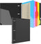 Telescoping Project Organizer Binder in Black