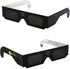 SPORTS WORLD VISION Solar Eclipse Glasses, ISO 12312-2 & CE Certified, Perfect