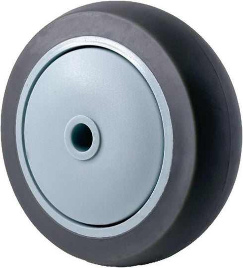 4 Inch 265 02, S:3 Inch) URBEST Push Cart Wheels, Heavy Duty PU Caster Wheels Bearings Repair Kits, Pltae Casters