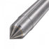 uxcell MT3 Carbide Tipped Lathe Dead Center, Morse Taper 3MT 60 Degree for Woodworking Lathe Drill Tool