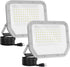 ELEKICO 2 Pack Super Bright 6500k 10000lm LED Flood Lights Outdoor,100w Led