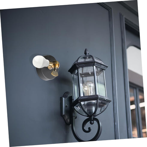 Gadpiparty Rotating Light Arm Adapter with Vintage Design Sturdy Wall Sconce Accessory for Lighting Direction