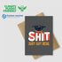 Funny Graduation Card with Envelope, Original Congratulatory Present for College or High School Graduate