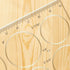2 15 1 Pcs in Acrylic Router Templates for Woodworking Heart Inlay Template Decorative Router Jig Circle Template