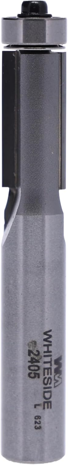 Whiteside Router Bits 2405 Flush Trim Bit with 1/2-Inch Cutting Diameter and 1-Inch Cutting Length