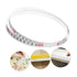 1roll Hemobllo Self-Adhesive Measuring Tape Metric Scale Coated Workbench Ruler for Woodworking and Crafts Easy to Cut