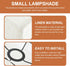 Generic Linen Lampshade Cordless Table Lamp Shade Square Lampshades for Table Lamps Linen Rectangular Lamp Shade
