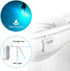 2 Pack, 8 ZEZHOU Original Toilet Night Light Motion Sensor Activated LED Lamp, Fun Colors Changing Bathroom Nightlight