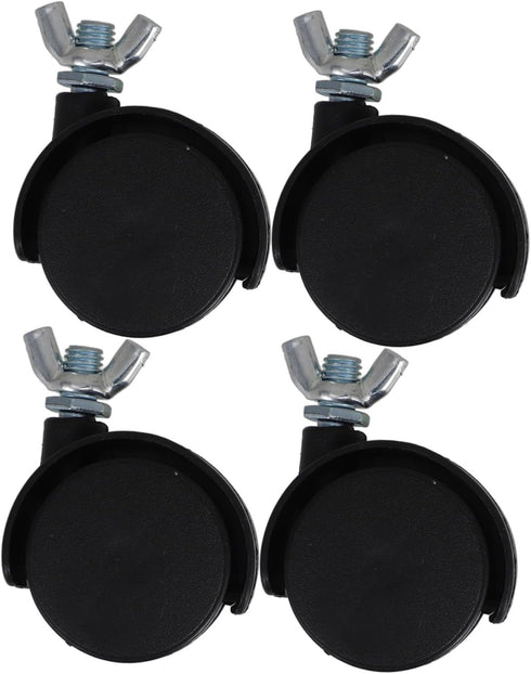 Alipis Heavy Duty Heater Casters 8mm Swivel Caster Wheels for Rolling Cart