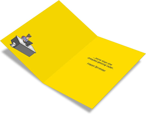 NobleWorks Hilarious Birthday Greeting Card, 5 x 7 Inch Envelope, Bday Man-Kini