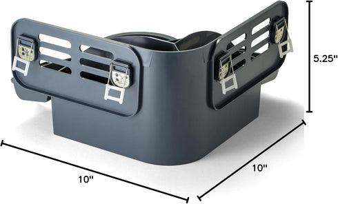 Officemate Verticalmate Corner Organizer, Gray, 8.5 inches X 11 inches
