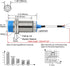 M30 LJ30A3-15-Z/AX 15mm 10-30VDC 200mA 3 Heschen Inductive Proximity Sensor Switch Non-Shield Type Detector NPN