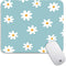 Personalized Premium-Textured Custom Mouse Mat Design - Square Mouse Pad Little Daisy, Washable Lycra Cloth, Non-Slip