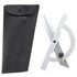 Protractor Angle Finder, 0-180 Degrees Carbon Steel Angle Ruler for Measuring & Gauging Tool in Woodworking