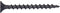 40880 Coarse Thread 8 x 3-Inch Drywall Screw, Phillips Drive, Black