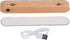 500mAh 15s Zunate Motion Sensor Light, Wooden Wall Mounted Rechargeable LED Night Light with Battery for Bedroom