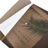 VANRA 5 Pieces A4 Envelopes Folders, Document Organizer with Snap Button Closure, A4 Letter Size, Brown
