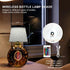 Dimmable(RGB 1pc) Wireless Bottle Lamp,Small Bedside Table Lamp,RGB LED Bottle Light with Remote White Black