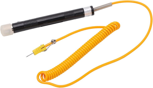K Type Thermocouple Probe NR 81531B Handheld Straight Shank for Temperature Measurement and Control