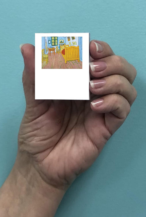 Pigment & Hue Sticky Note Tabs | 5 Piece Set, 50 Sheets per Pad, 250 Sheets Total (Vincent Van Gogh Designs)