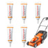 Generic Trimmer Nozzle, Hedge Lubricant - Multi-Function Gear Grease | Long-Lasting Maintenance Oil with Threaded