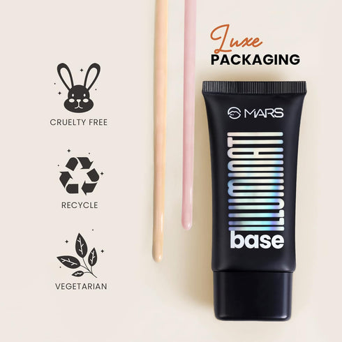 Illuminating Highlighter Makeup Base Primer, 45 ml (PINK BEAM-02)